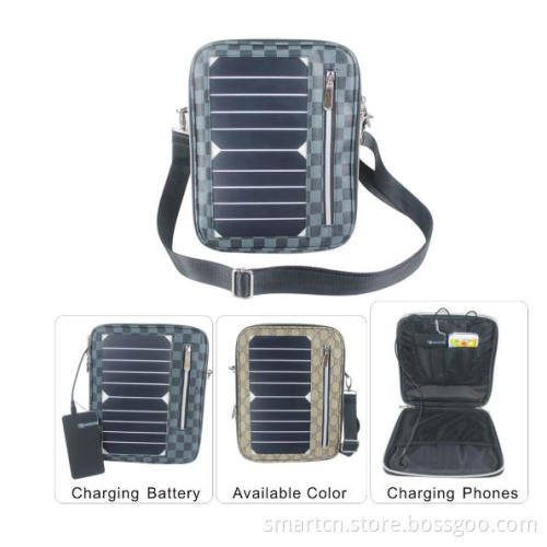 5watts Solar Tablets Bag, Solar Bag for iPad